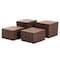 Edendirect 1 ft. x 1 ft. Quick Deck Composite Interlocking Deck Tile in Brown-6 44 sq. ft. per Box ED-W206P151693 - alternate 1