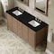 James Martin Vanities Kinnsden 72" Double Vanity, Weathered Oak w/ 3 CM Phantome Eclos Top D680-V72-WTO-3PHT - alternate 3