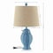 Jonathan Y Margie Wicker 20.5" Bohemian Rustic Iron LED Table Lamp, Blue, 2PK JYL4041B-SET2 - alternate 4