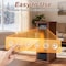 Edendirect 1500W Infrared Quartz Heater with ECO Mode, Thermostat & Safety Protection ZR-TWH-15Q2B - alternate 2