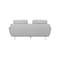 Homeroots Contempo Retro 78in Light Gray Loveseat 480890 - alternate 2