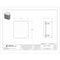 Wiegmann Padlockable Hasp Electrical Enclosures, 13-1/2 in H, 7.45 in D, 12 in W, 1, 12, 3R, 4X, 6P HW-RHJ141207CHQR - alternate 2