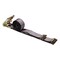 Mytee Products 50 Pack 2ft'x16ft Grey Heavy Duty E Track Ratchet Strap for Enclosed Trailers, 4000 lbs, 50PK ETKRS216x50 - alternate 2