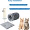 Simple Deluxe FluffyDream Small Cat Scratching Post with Cat Play Tunnel for Kittens, 11.8in Sisal Cat Scratching GLN1PTTREESCRACH13G02 - alternate 3