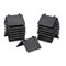 Mytee Products 200Pcs Black Plastic Packaging Edge Protector, V-Shaped Edge Guard for Packaging, 2PK PPCPx2 - alternate 2