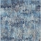 Homeroots 10' X 14' Navy Blue And Denim Blue Striped Washable Indoor Outdoor Area Rug 609563 - alternate 3