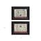 Homeroots Set Of Two Hot Bath 2 Black Framed Print Bathroom Wall Art, 2PK 405916 - alternate 2