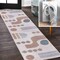 Jonathan Y Riley Abstract Coastal Contemporary Machine-Washable Cream/Multi 2 ft. x 8 ft. Runner Rug WSH308A-28 - alternate 1