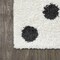 Jonathan Y Pere Modern Charcoal Dot Shag White/Gray 4 ft. x 6 ft. Area Rug MOH411A-4 - alternate 2