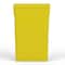 Regal Altair 23 Gallon Slim Rectangular Yellow Plastic Trash Can, Heavy Duty Resin Construction ZR-TC-300-SLIM23YW - alternate 2