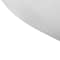 Homeroots White Six Piece Round Pebbled Porcelain Service For Six Bowl Set 483512 - alternate 3