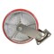 Vestil Polyurethane Swivel With Brake Caster 8 In. Diameter x 2 In. Width 882 Lb. Capacity Red CST-PU-8X2-S-BR - alternate 2
