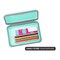 Its Academic Flexi Storage Box with Lid, Collapsible Pencil Case Design for Craft and School Supplies, 3-Pack 23124-3PK21-DM - alternate 4