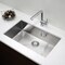 Blanco Quatrus R0 32in Single Bowl Undermount Stainless Steel Kitchen Sink 443052 - alternate 3