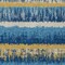 Homeroots 8' X 10' Navy Blue Gold And Ivory Striped Washable Indoor Outdoor Area Rug 598373 - alternate 4