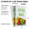Signmission Juice Bar, Plastic Signs Only 24 Inch x 36 Inch, Corrugated Plastic, 2PK CSB-2436-2PACK-Juice Bar - alternate 2