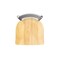 Holland Bar Stool Co 810 Contessa Stainless Steel 36in Swivel Bar Stool with Natural Maple Seat 81036SSNatMpl - alternate 2