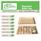 Ecoquality 1.0L Compostable Natural Sugarcane Bagasse No Lid Small Take Out Sushi Serving Tray, 25PK EQ1LSUSHINL-25 - alternate 3