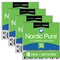 Nordic Pure 20x20x5 Plus Carbon Pleated Air Filter, High Capacity, MERV 13, 4 PK 20x20x5HM13+C-4 - alternate 1