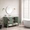 James Martin Vanities Breckenridge 48'' S Vanity, Smokey Celadon w/ Ethereal Noctis Top w/FreePower Wireless Charger 330-V48-SC-FENC - alternate 2