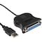 Rocstor 4 FT PARALLEL PRINTER CBL USB Y10C212-B1 - alternate 1