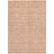 Homeroots 8' X 10' Peach And Ivory Floral Washable Indoor Outdoor Area Rug 582365 - alternate 3