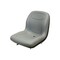 Uni Pro 125 Bucket Seat Kit, With Slide Rails, Gray Vinyl 6777 - alternate 1