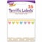 Trend Take Heart Terrific Labels, 216PK T68131 - alternate 1