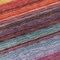 Homeroots 8' Lavender Blush And Blue Round Striped Washable Indoor Outdoor Area Rug 614811 - alternate 3