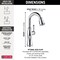 Delta Cassidy Single Handle Pulldown Bar/Prep Faucet 9997-PR-DST - alternate 2