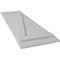 Ekena Millwork True Fit PVC Three Board Joined Board-n-Batten Shutters w/Z-Bar, Hailstorm Gray , 16 1/8W x 28H, PR TFP102BBF16X028ST - alternate 5