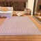 Homeroots 9' X 12' Pink And Ivory Geometric Washable Indoor Outdoor Area Rug 614771 - alternate 4