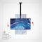 Cta Digital HEIGHT ADJUSTABLE CEILING MOUN ADD-HACMMT - alternate 3