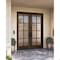 Doornmore G108, 74.5" x 98" ( 2x36" Door) Left Hand, Mahogany SDL 8 Lite Exterior Door G108-SW-3696_2_LI - alternate 1
