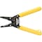 Ideal Electrical T-5 Wire Strippers, 10 - 18 AWG Solid, 12 - 20 AWG Stranded, Plier Nose, Yellow 45-120 - alternate 1