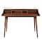 Homeroots 47" Brown Writing Desk 370543 - alternate 3