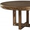 Homeroots 60" X 60" X 30" Antique Gold Poplar Dining Table 318888 - alternate 2