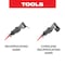 Diablo Reciprocating Saw Blade, Steel Demon, 9 in, 8 TPI, Carbide Tipped, Thick Metal, 10 Pack DS0908CF10 - alternate 2