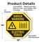 Signmission Shock Warning Electric Fence, 10 inch X 10 inch, Aluminum Metal Signs, 2PK OC-A-2PACK-10-51 - alternate 2