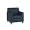 Flash Furniture HERCULES Diplomat Series Navy LeatherSoft Chair BT-827-1-NVY-GG - alternate 1