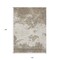 Homeroots 10' X 14' Taupe And Beige Abstract Washable Indoor Outdoor Area Rug 599531 - alternate 2