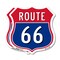 Signmission Route Marker Shield Sign Route 66, 12 inch X 12 inch, Plastic Sign, 2PK SHI-P-2PACK-12-459 - alternate 1