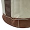Klein Tools Canvas Bucket, Leather Bottom, Swivel Snap, 12-Inch 5104S - alternate 2