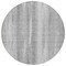 Homeroots 8' Silver Gray And Graphite Round Botanical Leaves Washable Indoor Outdoor Area Rug 581992 - alternate 3