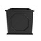 Leisuremod Sprout Square Fiberstone & MgO Clay Planter with Protective Cover, Weatherproof, No Assembly SP22BL - alternate 3