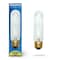 Bulbrite 25W Dimmable Clear T10 Incandescent Light Bulbs, Medium E26 Base, 2700K, 25PK 861271 - alternate 2