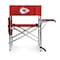 Picnic Time Family Of Brands NFL Kansas City Chiefs - Sports Chair 809-00-100-164-2 - alternate 1