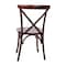 Flash Furniture Advantage Walnut X-Back Chair X-BACK-W - alternate 3