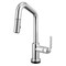 Brizo Litze Smarttouch Pull-Down Prep Faucet with Angle Spout, Industrial Handle Chrome 64964LF-PC - alternate 2