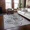 Homeroots 3' X 5' Gray and Black Faux Bois Washable Non Skid Indoor Outdoor Area Rug 564413 - alternate 3